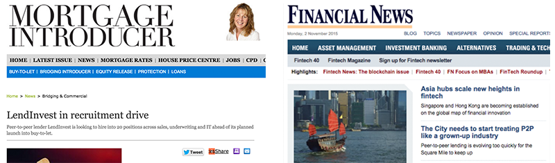 LendInvest Press Cuts